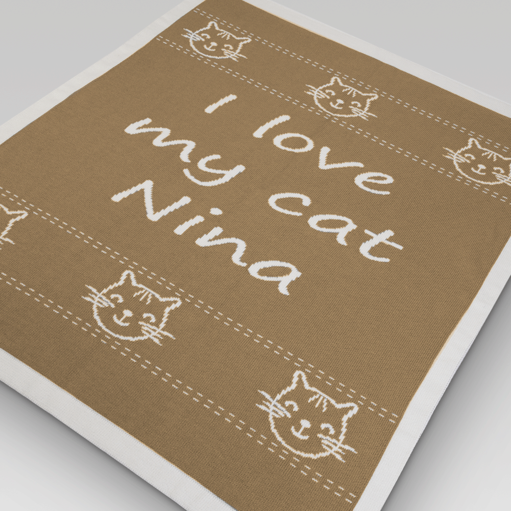 Manta Personalizada Gato