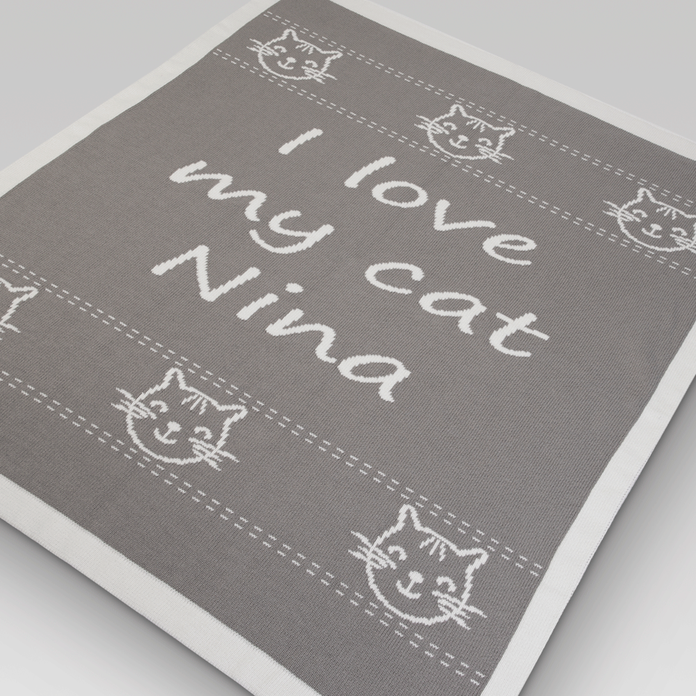 Manta Personalizada Gato
