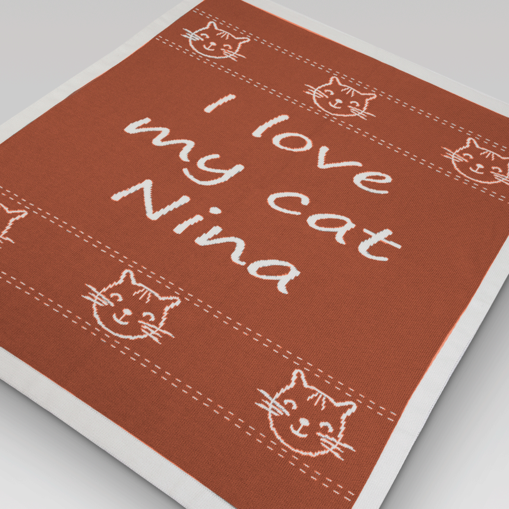 Manta Personalizada Gato