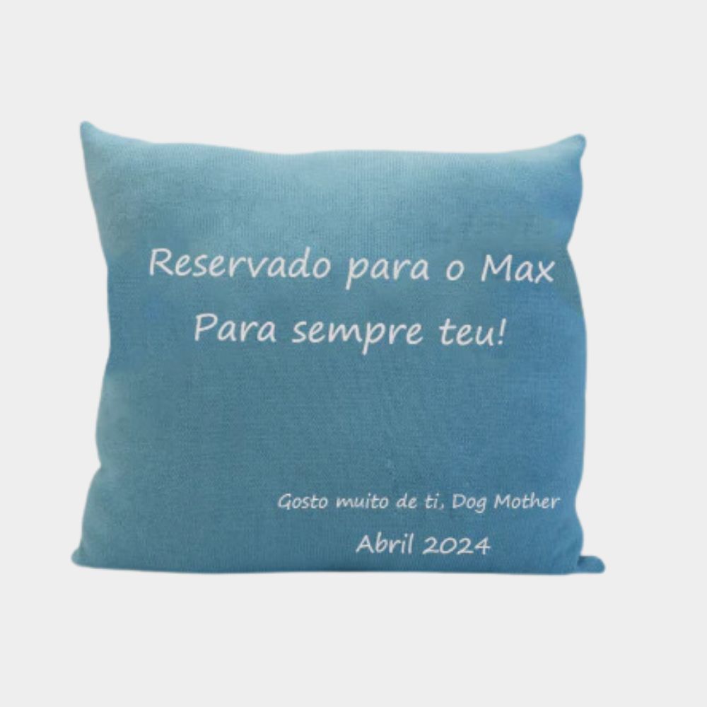 Capa de Almofada Personalizada to.b - Mais Conforto e Bem-Estar