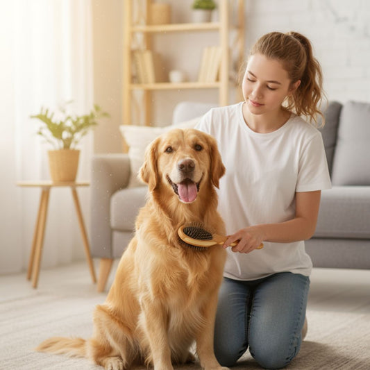 Duvo Plus Escova de Limpeza de Bambu 2 em 1