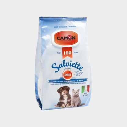 Camon Toalhetes húmidos para limpeza cão e gato
