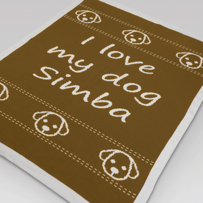 Manta Personalizada Cão