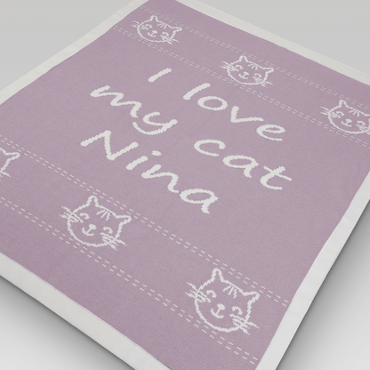 Manta Personalizada Gato
